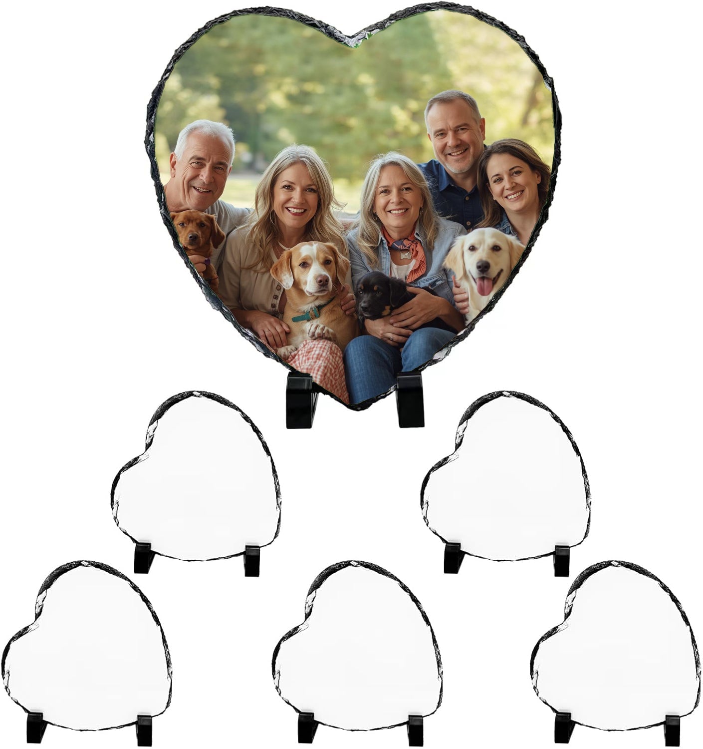 Custom Photo Rock Slate Collection | Eternal Memories Carved in Stone - Pandora Prints