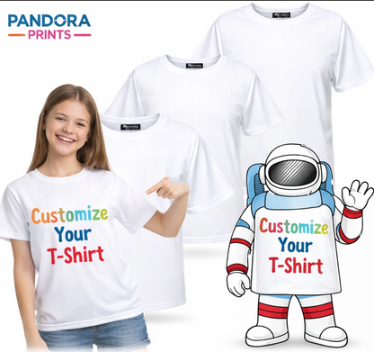 Custom Logo T-Shirt Sublimation Polyester Tee | Business Team Event Shirts