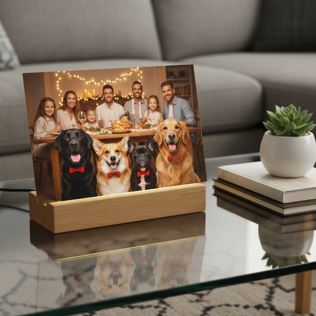 Custom HD LED Acrylic Photo Frames | Illuminate Your Memories - Pandora Prints