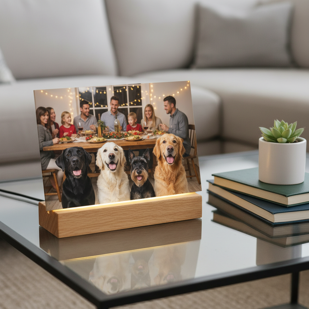 Custom HD LED Acrylic Photo Frames | Illuminate Your Memories - Pandora Prints