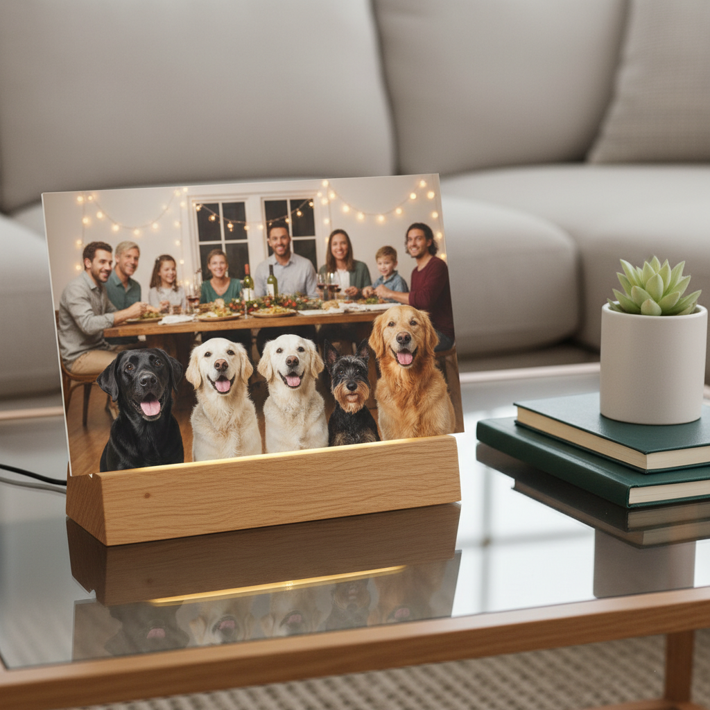Custom HD LED Acrylic Photo Frames | Illuminate Your Memories - Pandora Prints