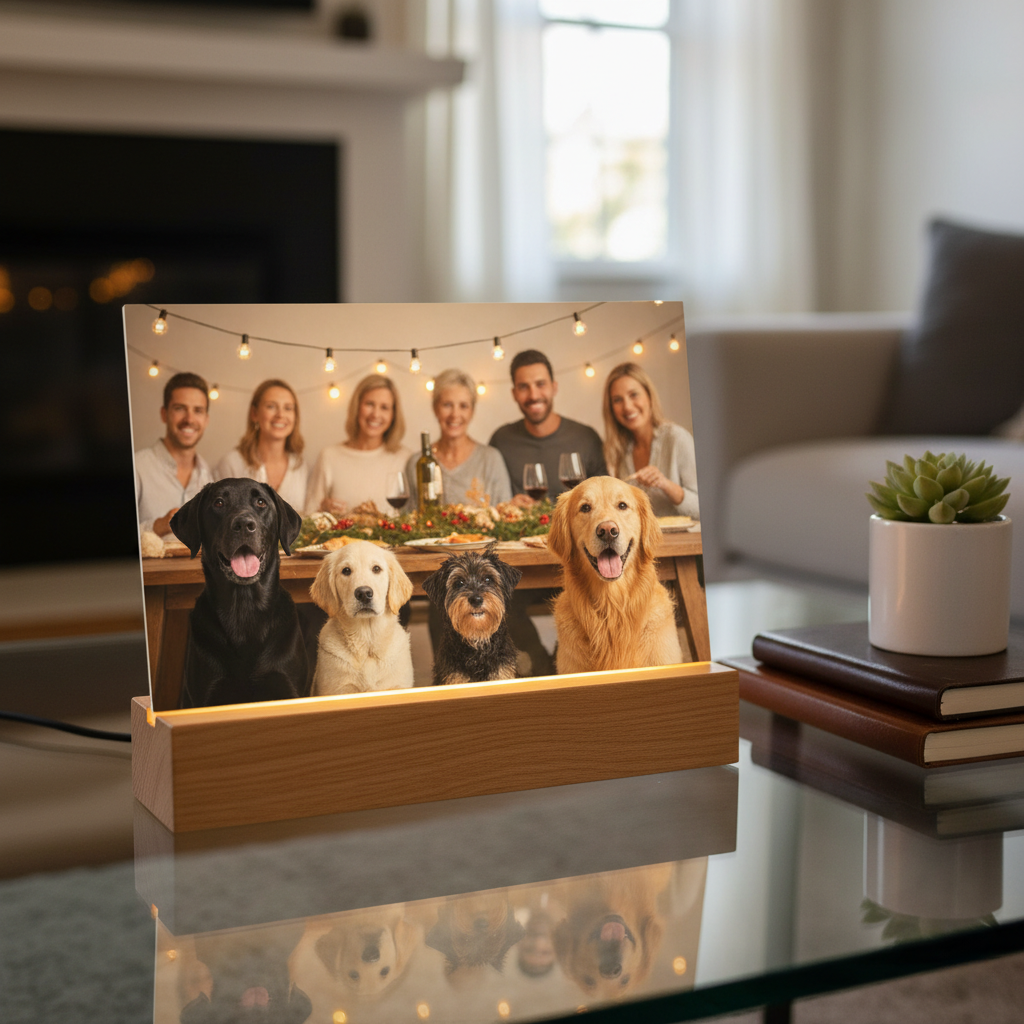 Custom HD LED Acrylic Photo Frames | Illuminate Your Memories - Pandora Prints