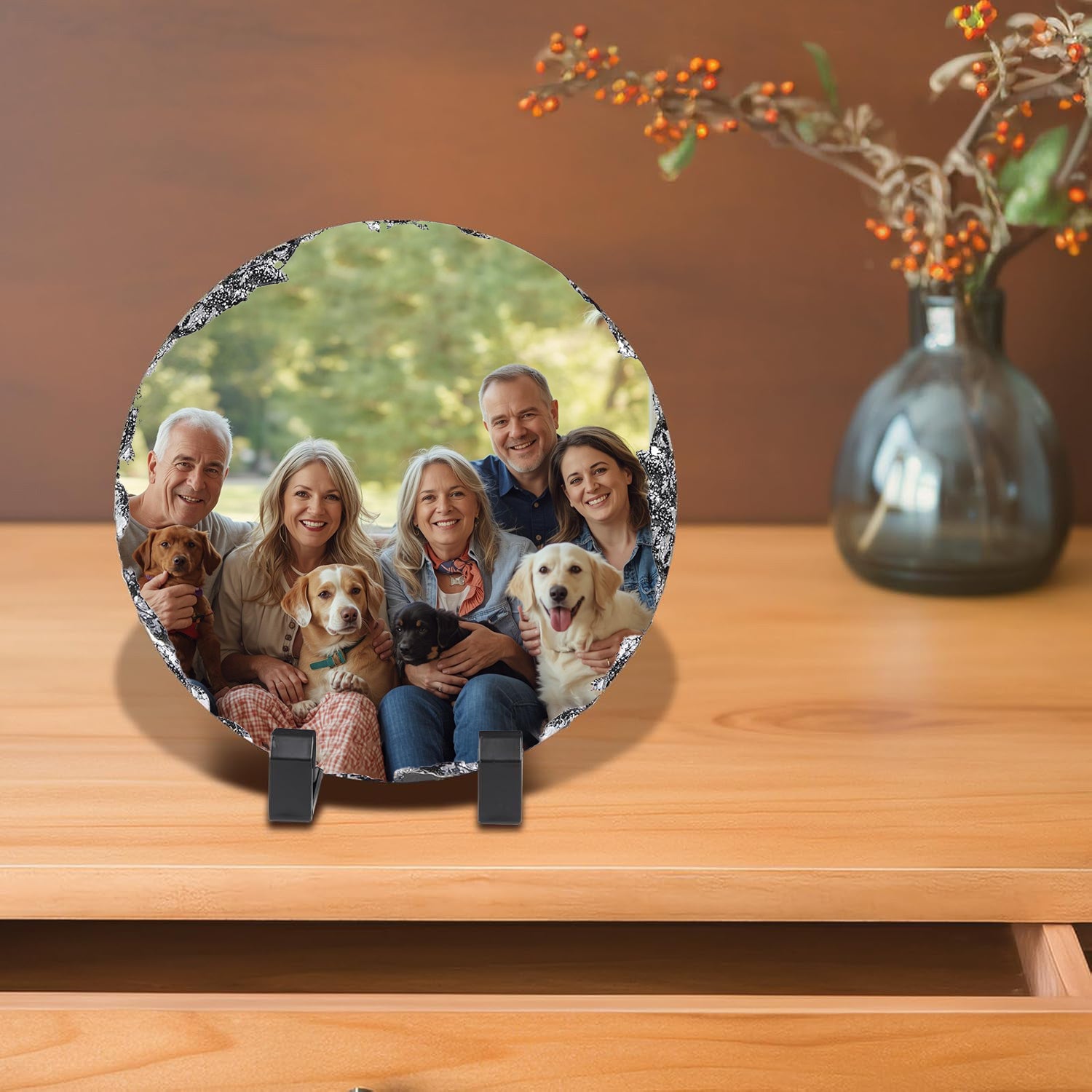 Custom Photo Rock Slate Collection | Eternal Memories Carved in Stone - Pandora Prints