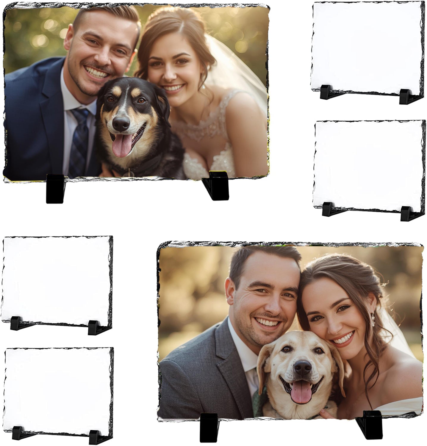 Custom Photo Rock Slate Collection | Eternal Memories Carved in Stone - Pandora Prints