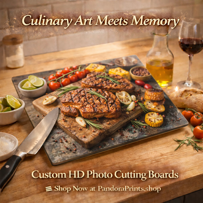 Personalized Photo Cutting Boards | Culinary Art Meets Memory