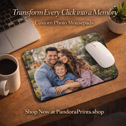 Personalized Photo Mousepads | Transform Every Click into a Memory
