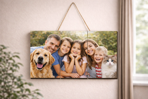 Personalized Farm Wood Photo Frame | “Frame Your Story in Wood.”