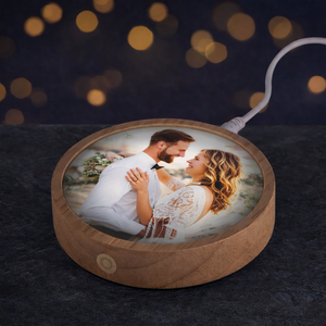 Personalized LED Glass Photo Light | “Print the Moment. Light the Memory.”