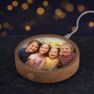 Personalized LED Glass Photo Light | “Print the Moment. Light the Memory.”