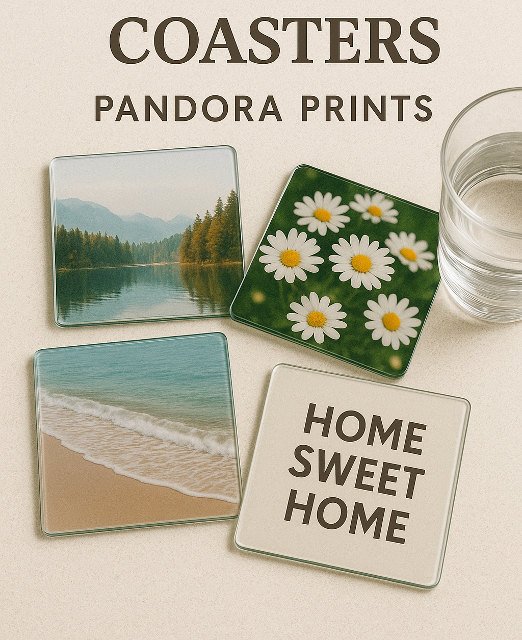 Custom HD Photo Coasters | Protect Your Surfaces With Art - Pandora Prints