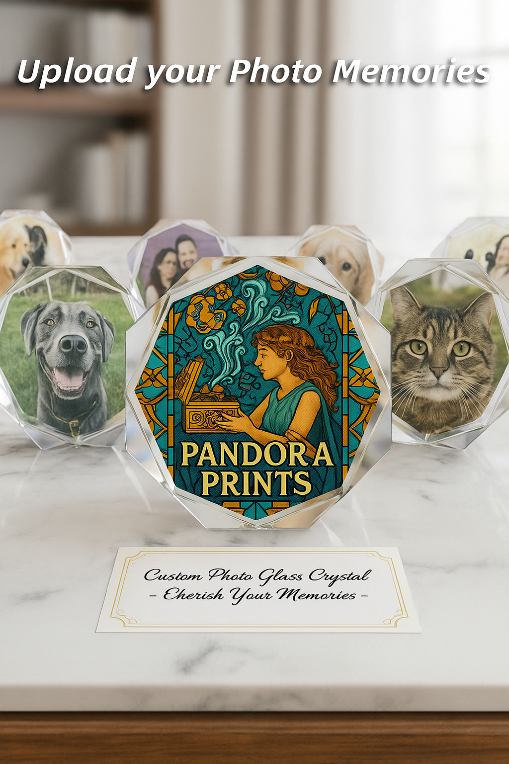 Custom Acrylic Glass Crystals | Your Memories, Captured in Light - Pandora Prints