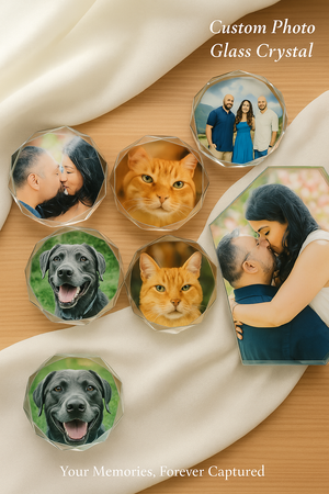 Custom Acrylic Glass Crystals | Your Memories, Captured in Light - Pandora Prints