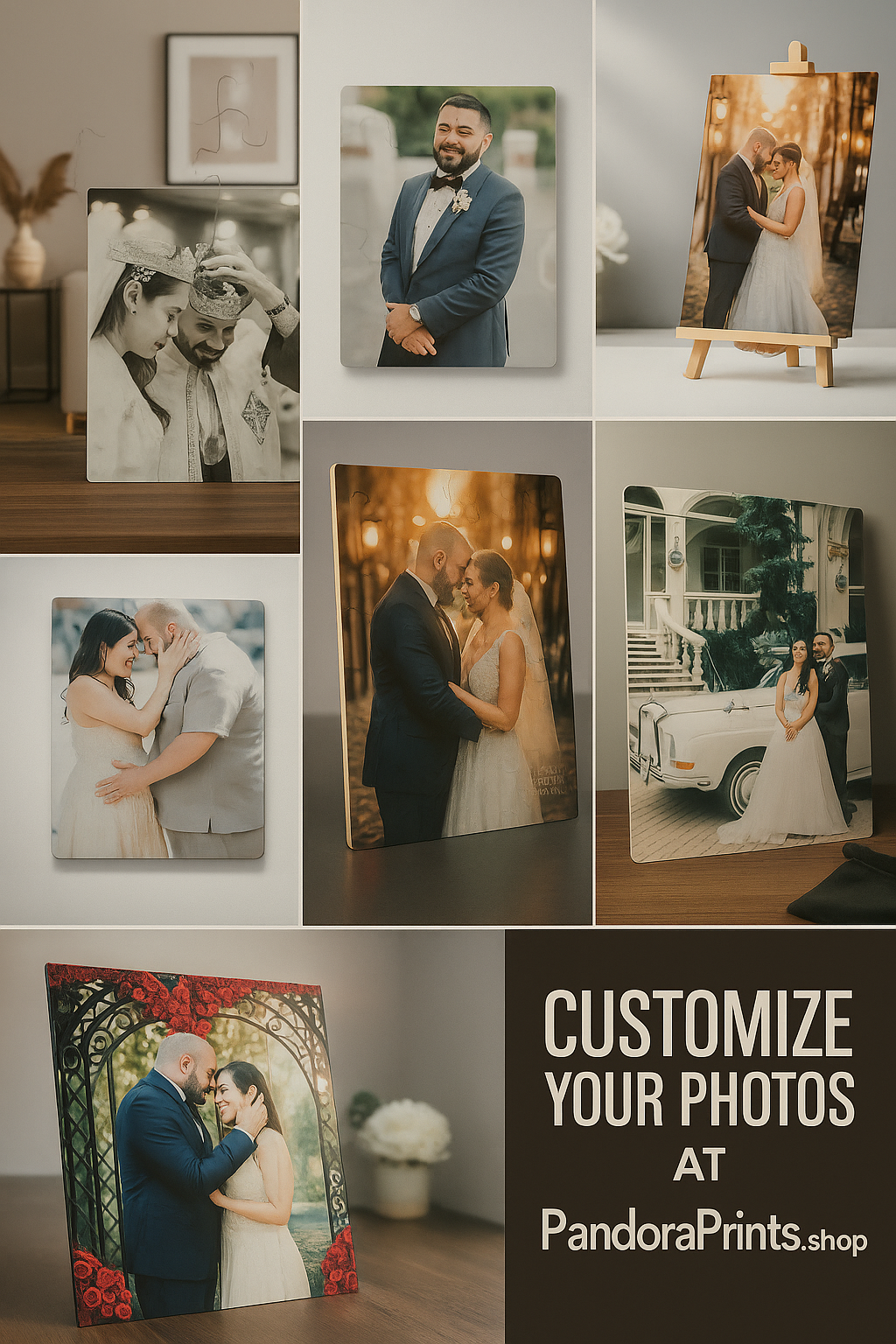 Aluminum Metal Canvas Poster — Turn Your Memories Into Modern Art - Pandora Prints