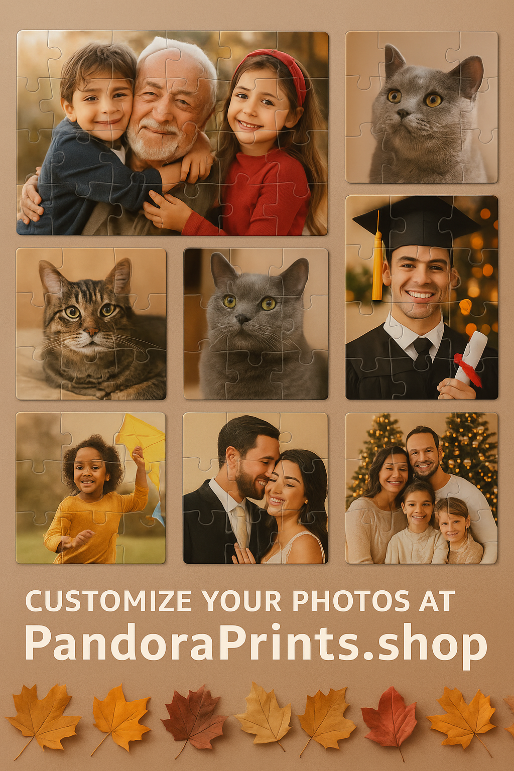 Custom Photo Puzzles | Piece Together Your Story - Pandora Prints