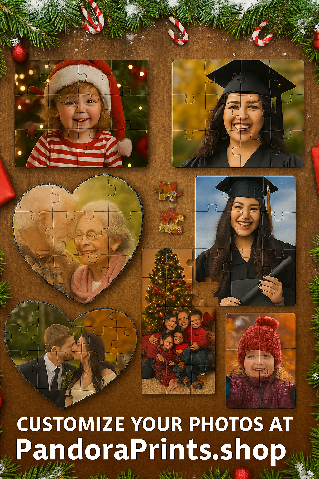 Custom Photo Puzzles | Piece Together Your Story - Pandora Prints