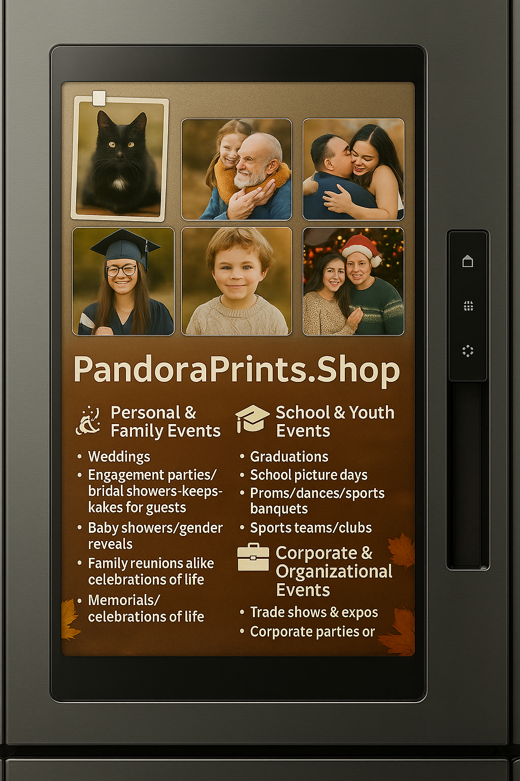 Custom Glass Photo Magnets | Capture Memories in Crystal Clarity - Pandora Prints