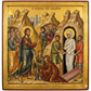 Orthodox Icon Rock Slate Plaque – Christ Raising Lazarus Byzantine Christian Gift Decor