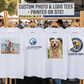 Custom Logo T-Shirt Sublimation Polyester Tee | Business Team Event Shirts