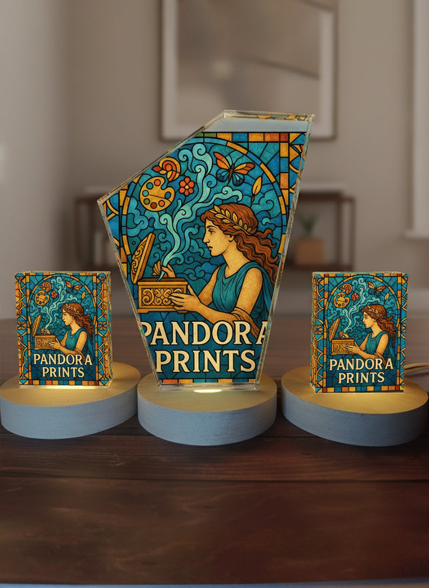 Custom Acrylic Glass Crystals | Your Memories, Captured in Light - Pandora Prints