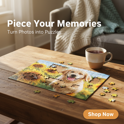 Custom Photo Puzzles | Piece Together Your Story - Pandora Prints