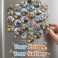 Personalized Glass Photo Magnets | Capture Memories in Crystal Clarity
